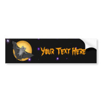 Just Batty Bumper Sticker
