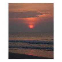 Just Beachy Mellow Sunrise Art Photo