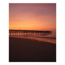 Just Beachy Sunrise at the Pier 2 Photo Print