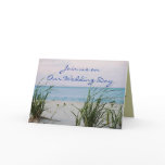 Just Beachy Wedding Invitation Greeting Cards