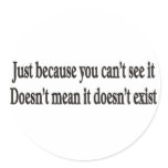 Just because you can't see it customisable sticker