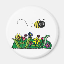 Just Bee Refrigerator Magnets