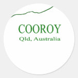 Just Cooroy Round Stickers