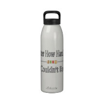 Just Couldn't Resistor Drinking Bottles