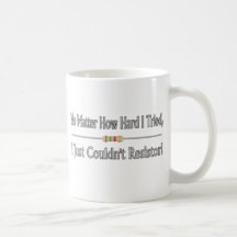 Just Couldn't Resistor Mug