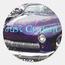 Just Cruisin' Sticker