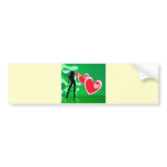 Just Dance! bumper stickers