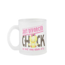 Just Divorced Chick Mugs