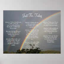 Just for today print