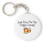 Just Give Me The Friggin Candy Candy Corn Keychains