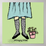 Just Hanging Around Print
