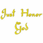 Just Honour God Men's Long Sleeve Shirt 2 embroidered shirts