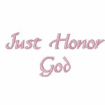 Just Honour God Women's Long Sleave Pullover embroidered shirts
