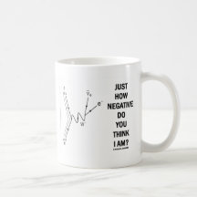 Just How Negative Do You Think I Am? (Beta-Neg.) Coffee Mug