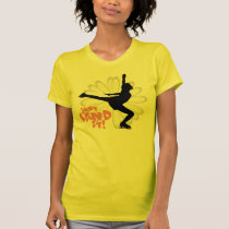 Just Land It Ice Skating Tee t-shirts