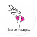 Just Let it Happen stickers