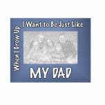 Just Like Dad Photo Sculpture