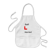 Just  Married Apron