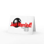 Just Married (Ball and Chain) cards
