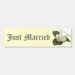 Just Married Bumper Sticker