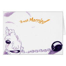 Just Married Card