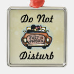Just married - Do not disturb ornament