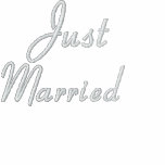 Just Married embroidered shirts