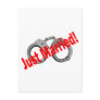 Just Married (Handcuffs) Postcards