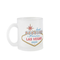 Just Married In Fabulous Las Vegas 2009 Mugs