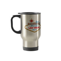 Just Married In Fabulous Las Vegas 2011 Mug