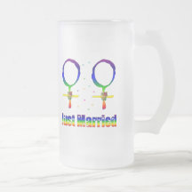 Just Married Lesbians Mug