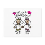 Just Married Lesbians Postcards