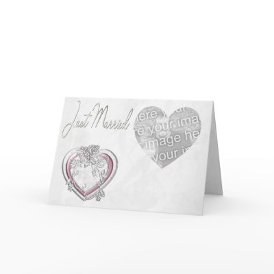 Just Married photo Greeting Cards by GreetingsCards