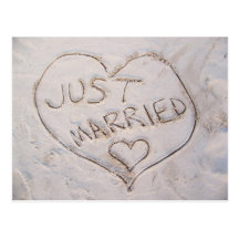 Just Married Postcards