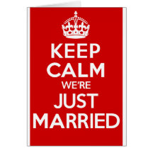 Just Married Red Card
