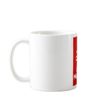 Just Married Red Mugs