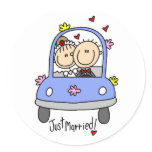 Just Married Sticker