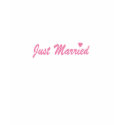 Just Married t-shirts