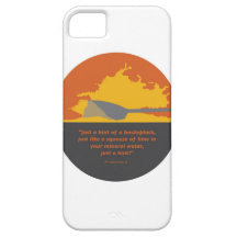 Just of Hint of Splash iPhone 5 Cases