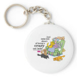 Just One Cat Short Of Being A Crazy Cat Lady keychains