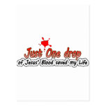 Just One Drop Post Cards