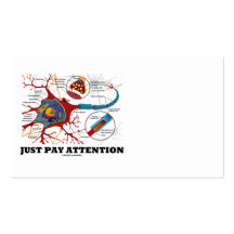 Just Pay Attention (Neuron / Synapse) Business Cards