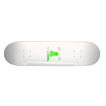 Just Residual Green Ghost Custom Skateboard