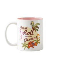 Just Roll with the Current Mug