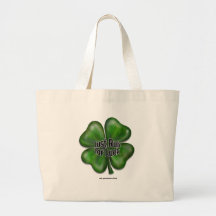 Just Rub For Luck Canvas Bag