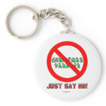 Just Say Ho Key Chain