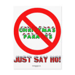 Just Say Ho Postcard