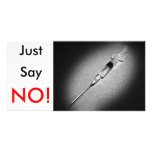 Just Say No photo cards