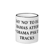 JUST SAY 'NO' TO ISLAMIC HACK HAMAS ATTORNEYS! ... MUGS