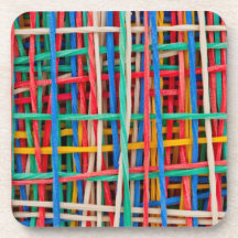 Just strings attached drink coaster